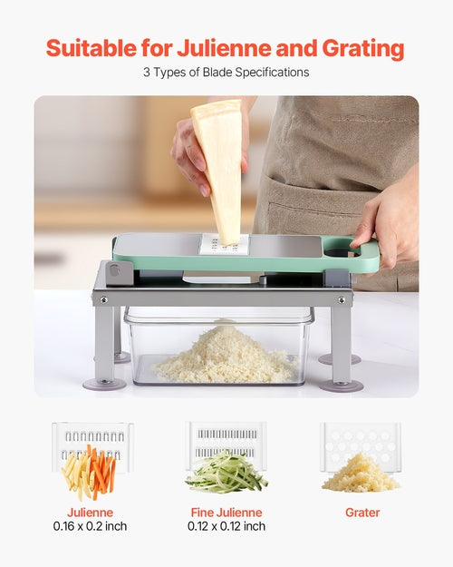 Vegetable Chopper Mandoline Slicer All-in-1