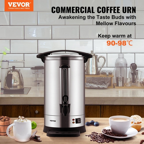 65 Cup Stainless Steel Coffee Dispenser Fast